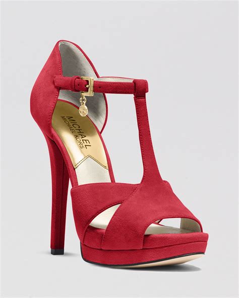 are michael kors heels comfortable|michael kors open toe heels.